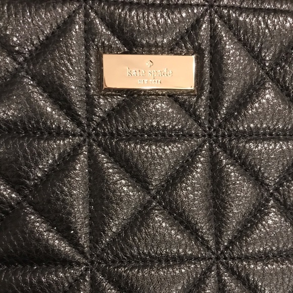 ✨SOLD!✨♠️Kate Spade NEW! Large Quilted Leather Bag - Picture 5 of 8